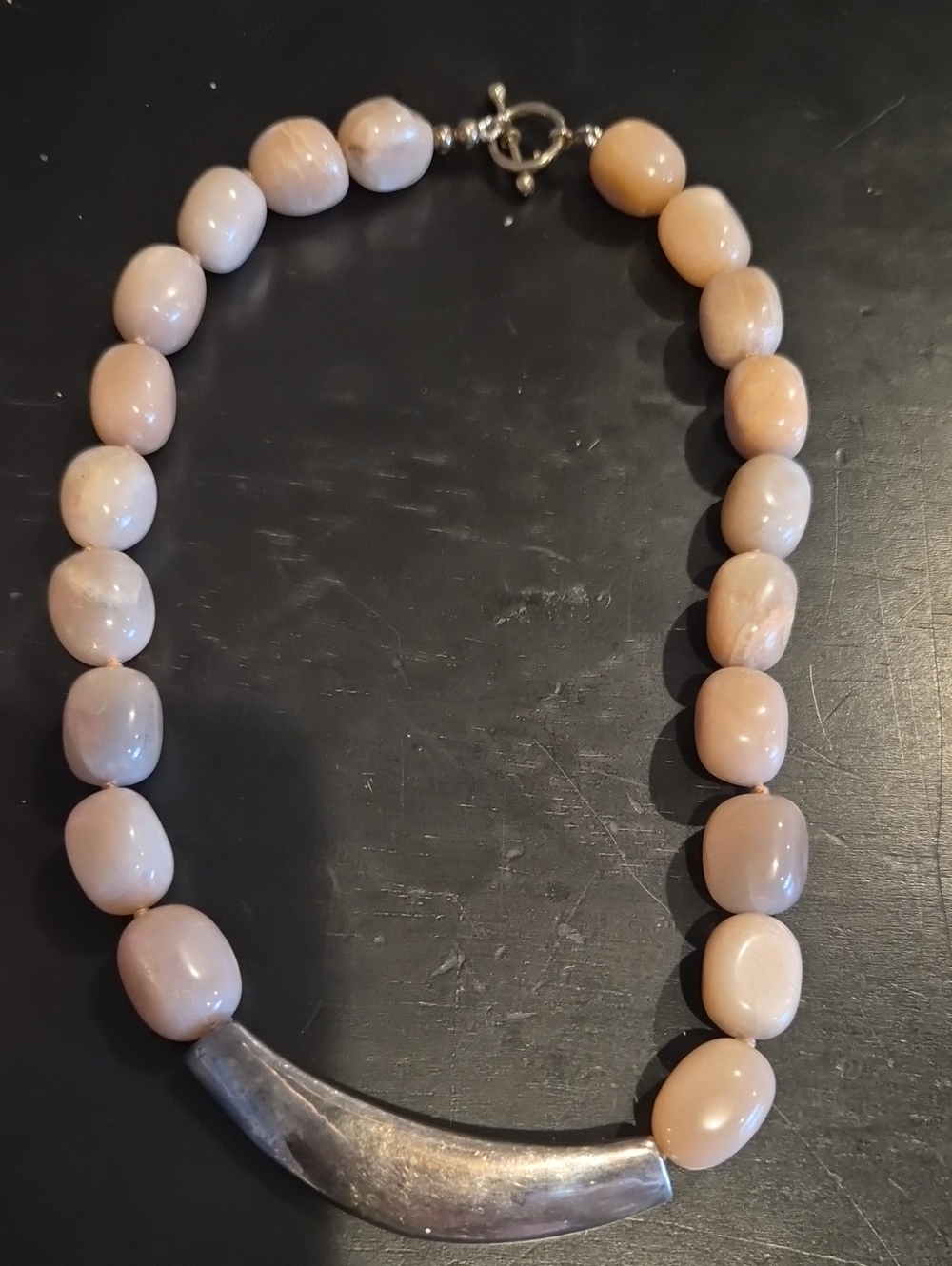 Simon Sebbag .925 Sterling Silver Beaded Necklace SSD